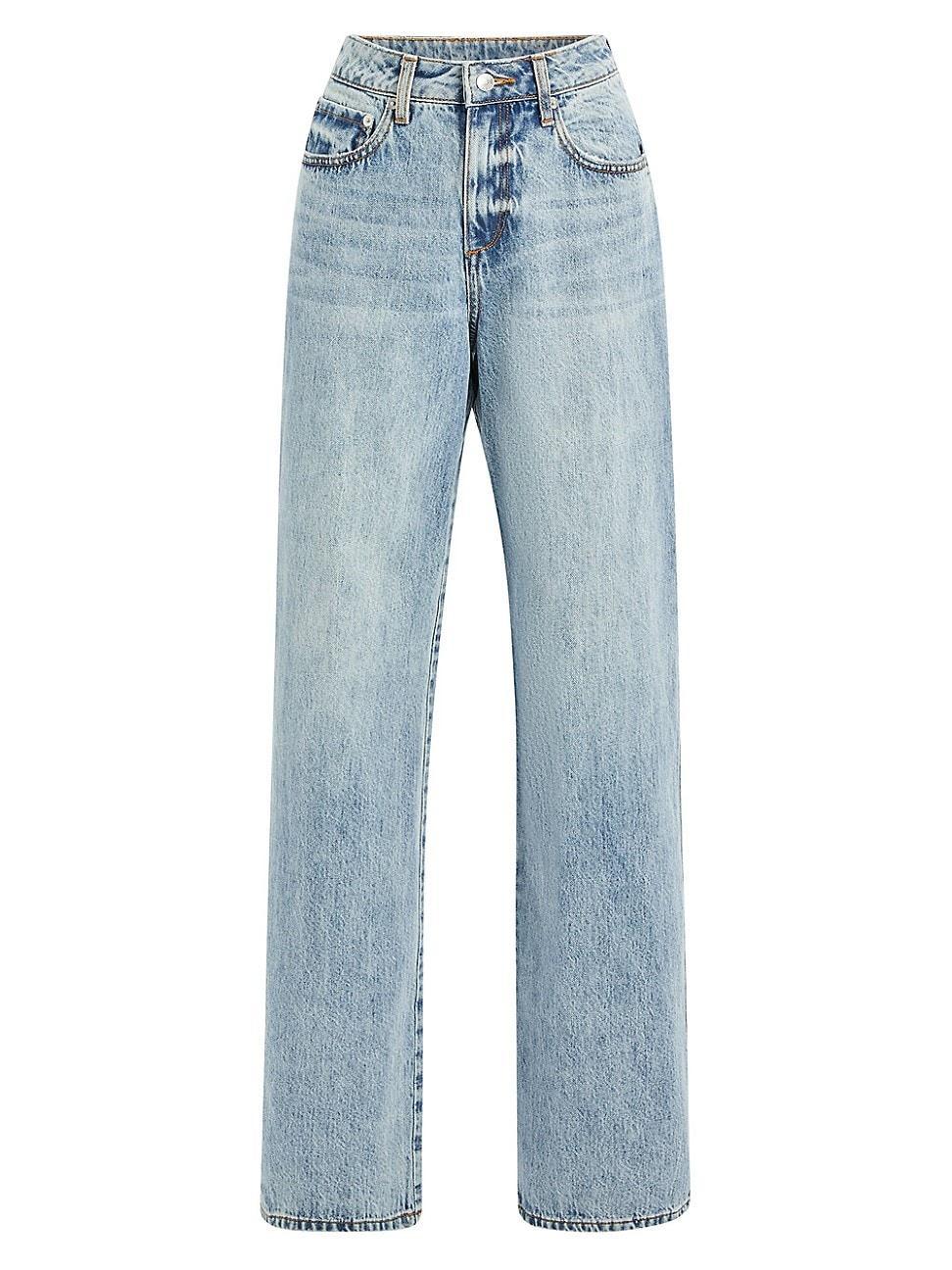 Womens Cyrus Mid Rise Boyfriend Jeans Product Image