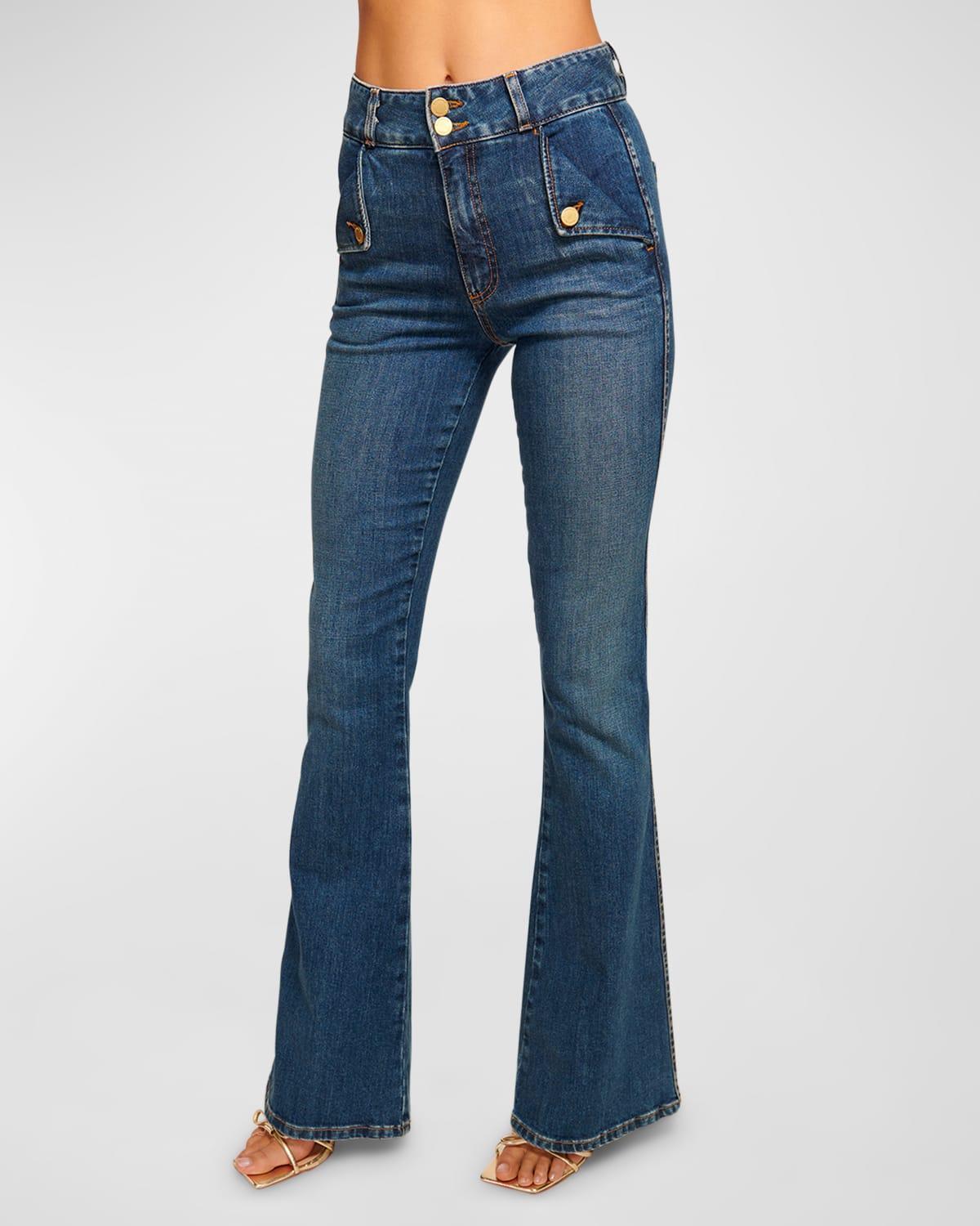 Womens Mase Sailor Flare Jeans Product Image