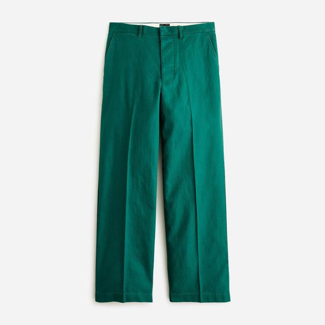 Creased summer trouser in cotton-linen blend Product Image