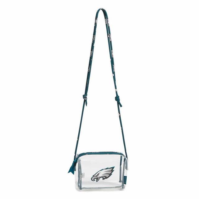 Vera Bradley NFL Clear Crossbody Bags Women in Philadelphia Eagles Bandana Product Image