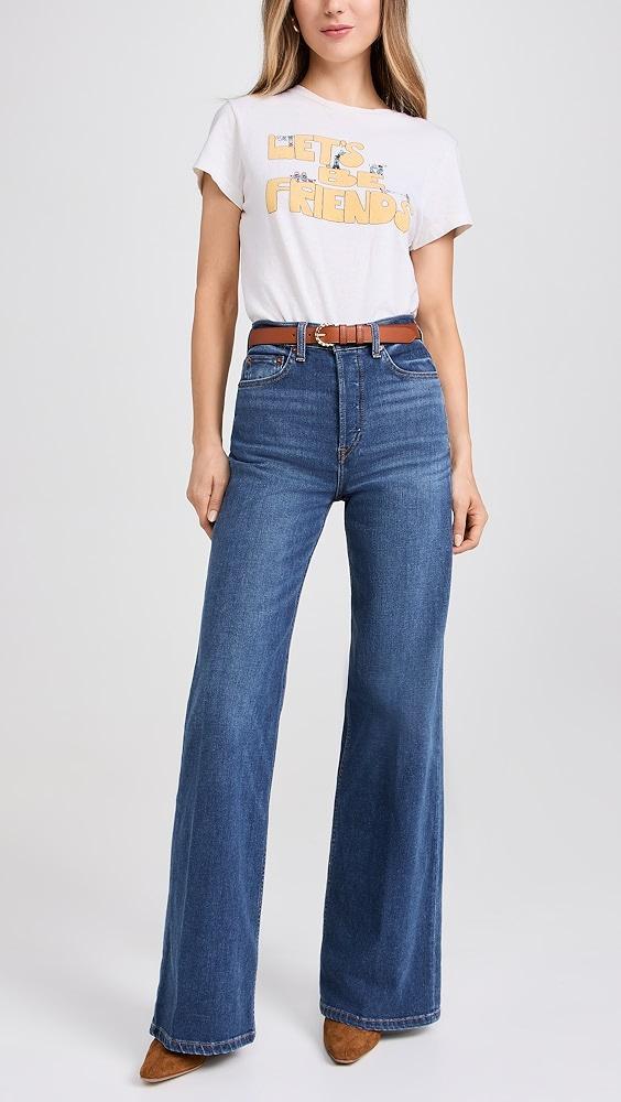 RE/DONE 70s Ultra High Rise Wide Leg Jeans | Shopbop Product Image