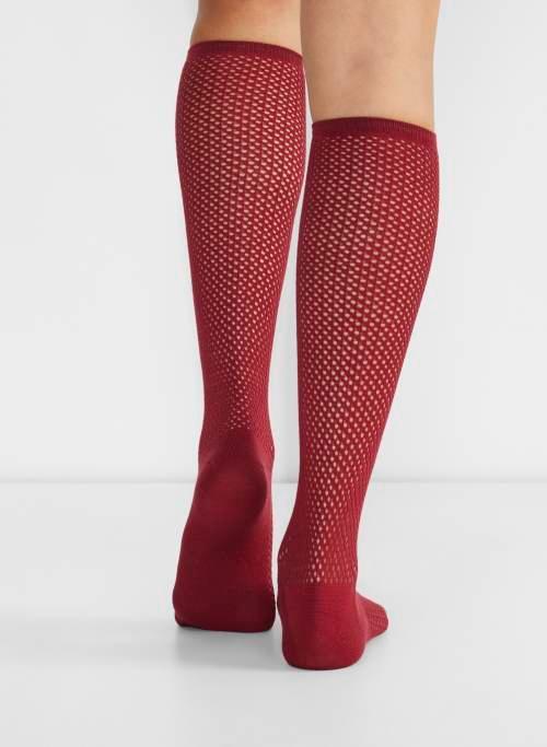 fishnet knee-high sock Product Image