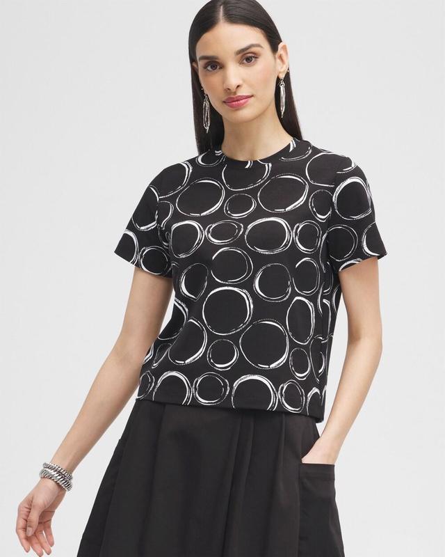 Women's Bubbles Cotton Stretch Tee Product Image