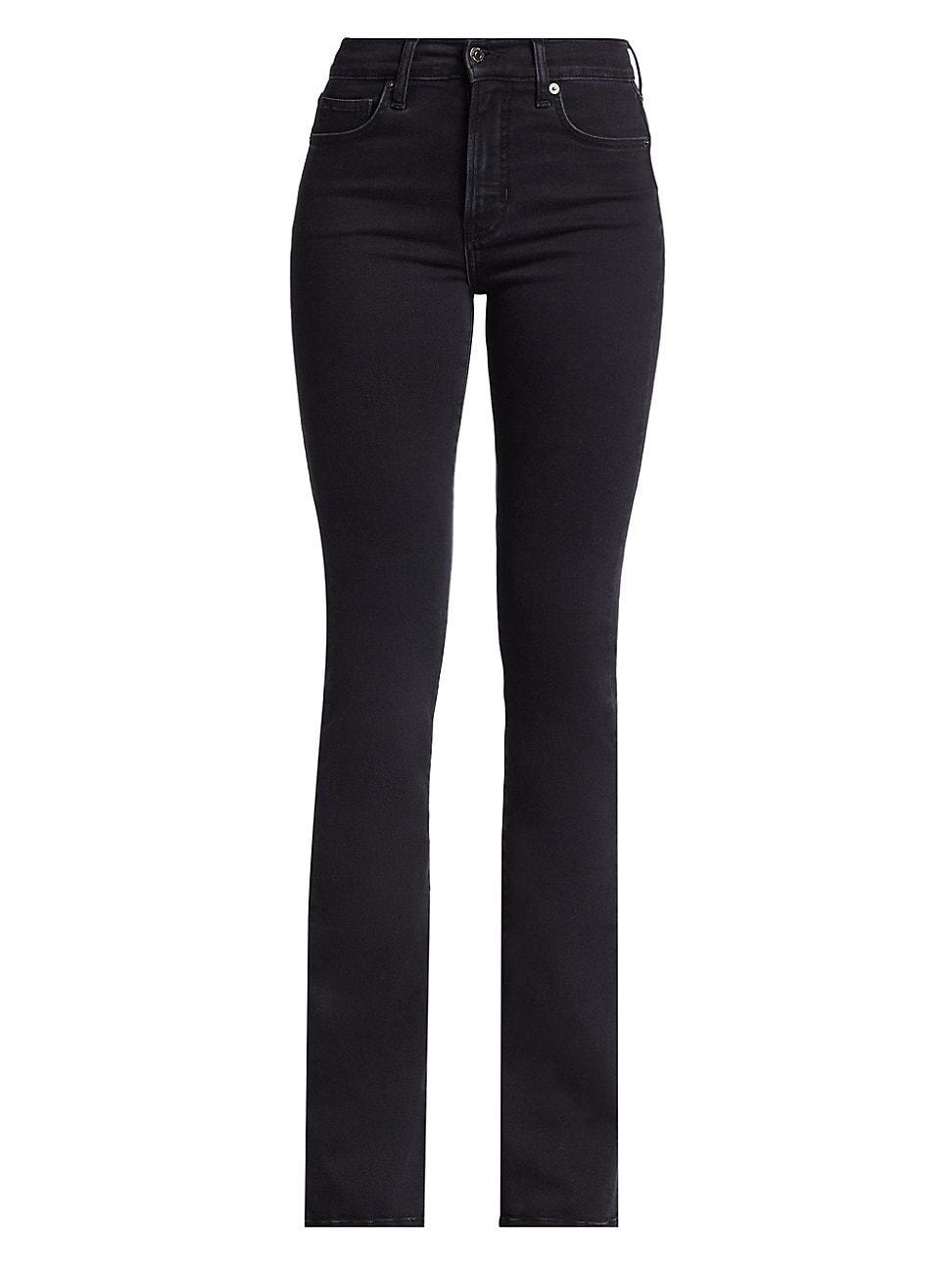 Womens Beverly High-Rise Stretch Skinny Flare Jeans Product Image