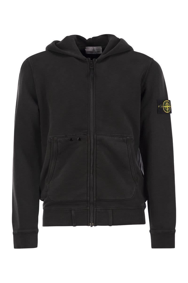 STONE ISLAND Sweatshirt In Black Product Image