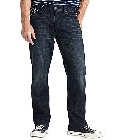 Lucky Brand 363 Vintage Straight Coolmax Stretch Jean (Huron) Men's Jeans Product Image