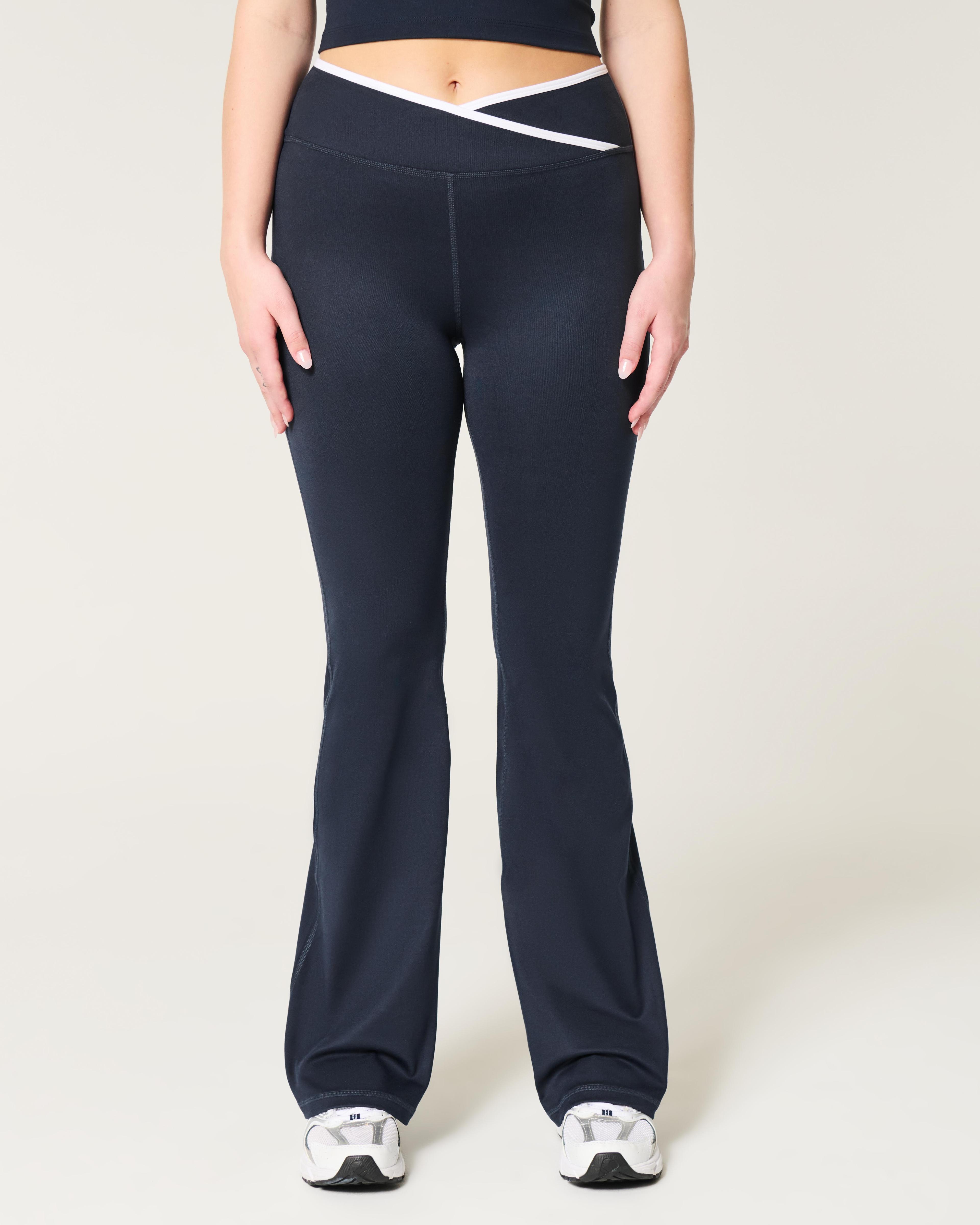 Gilly Hicks Active Recharge Tipped Flare Pants Product Image