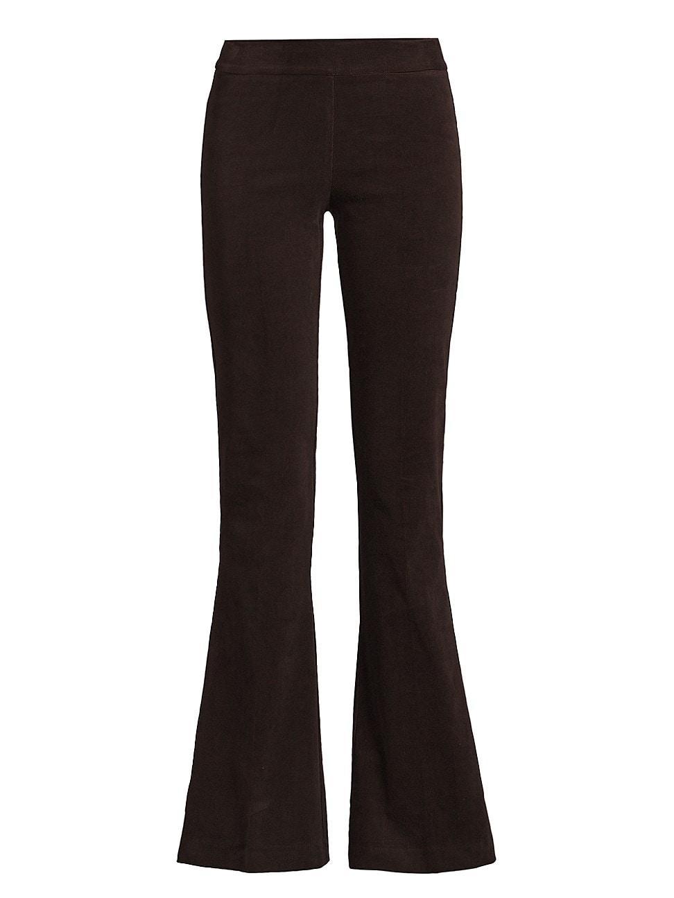 Womens Corduroy Flared Pants Product Image