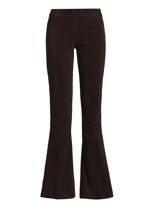 Womens Corduroy Flared Pants Product Image