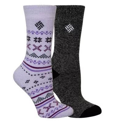 Columbia Womens MW Fair Isle 2Pk Thermal Sock- Product Image