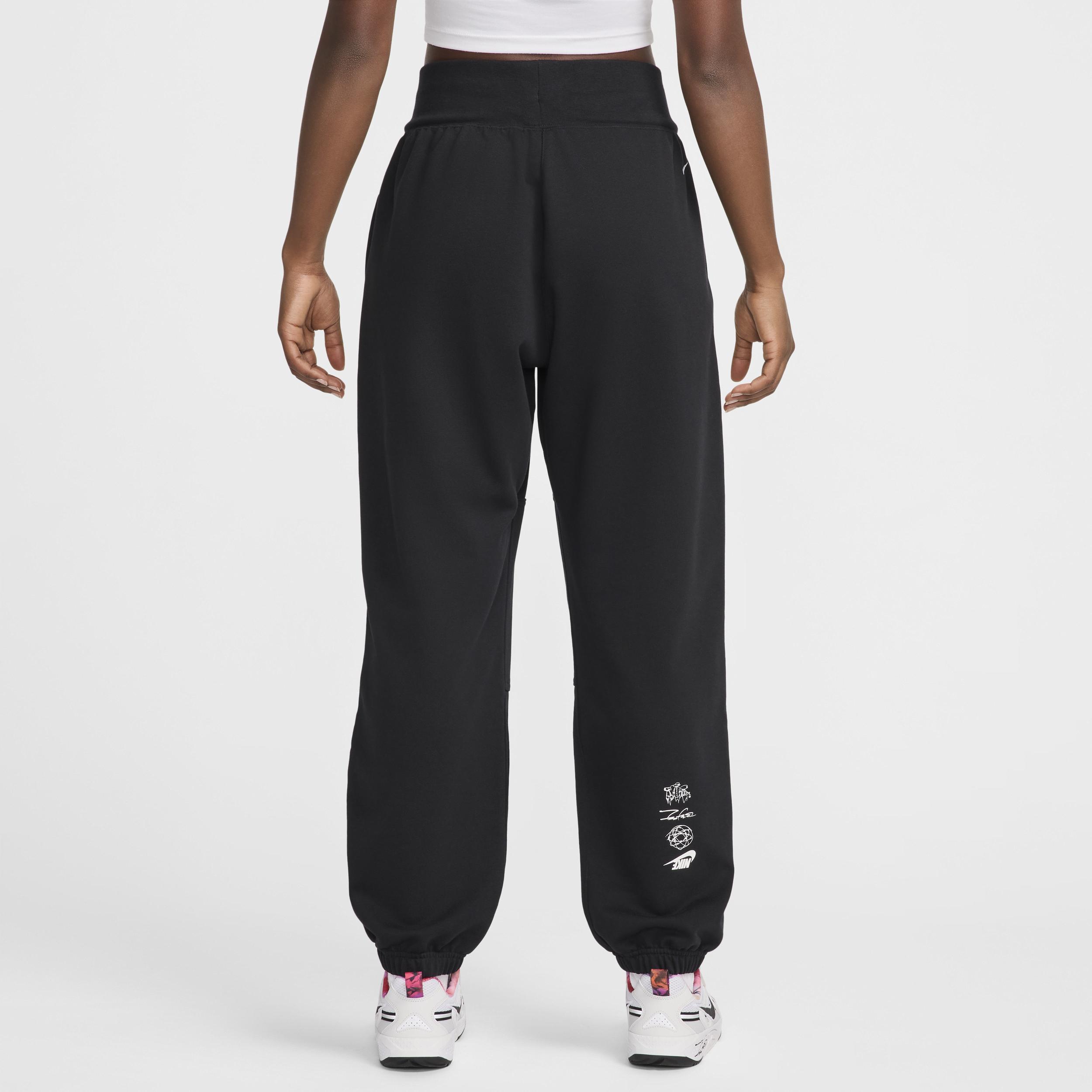 Women's Nike Sportswear Breaking Mid-Rise Oversized French Terry Pants Product Image