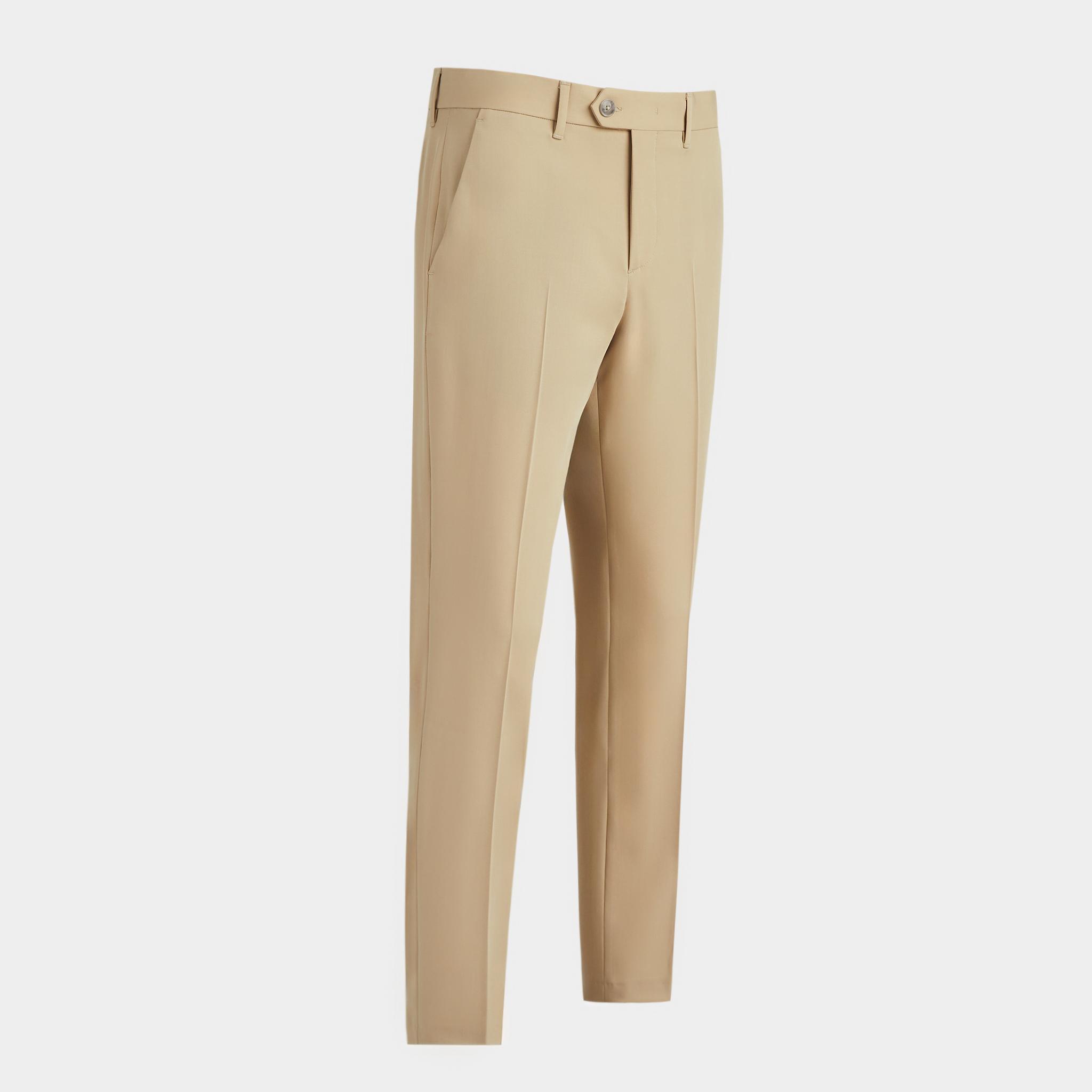 ALL SEASON WOOL STRAIGHT LEG PANT Product Image