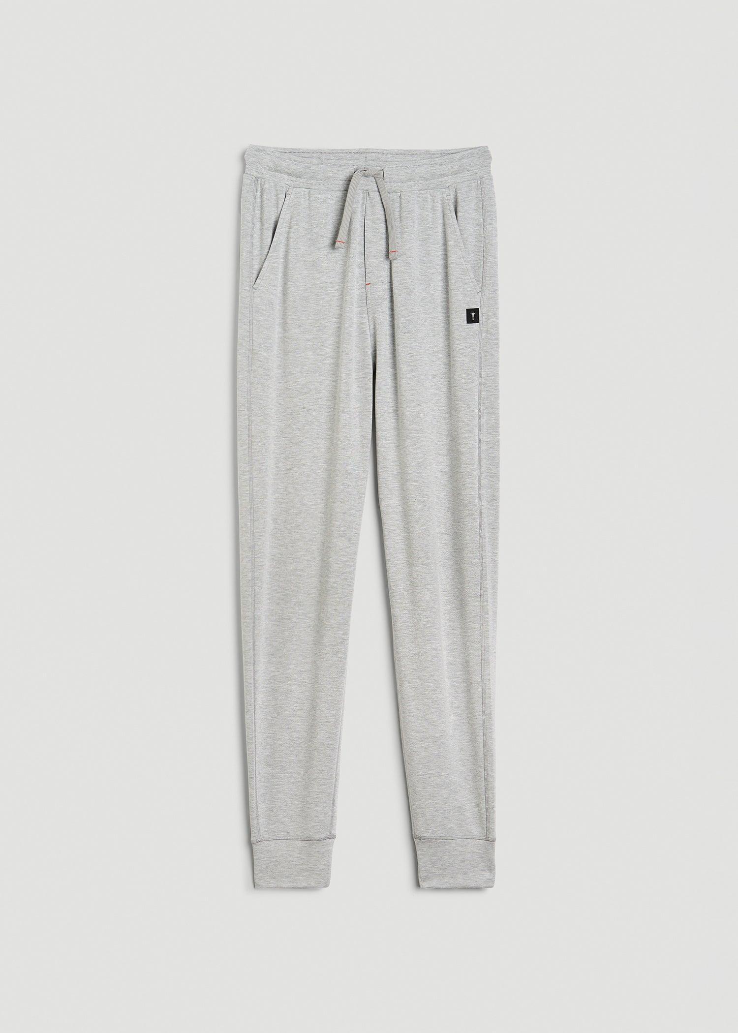 Sleep Joggers for Tall Men in Grey Mix Male Product Image