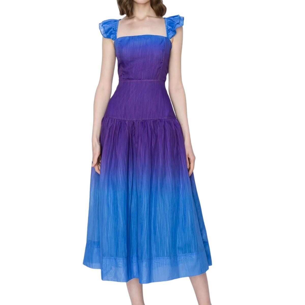 Ina Ombre Ruffle Dress Product Image