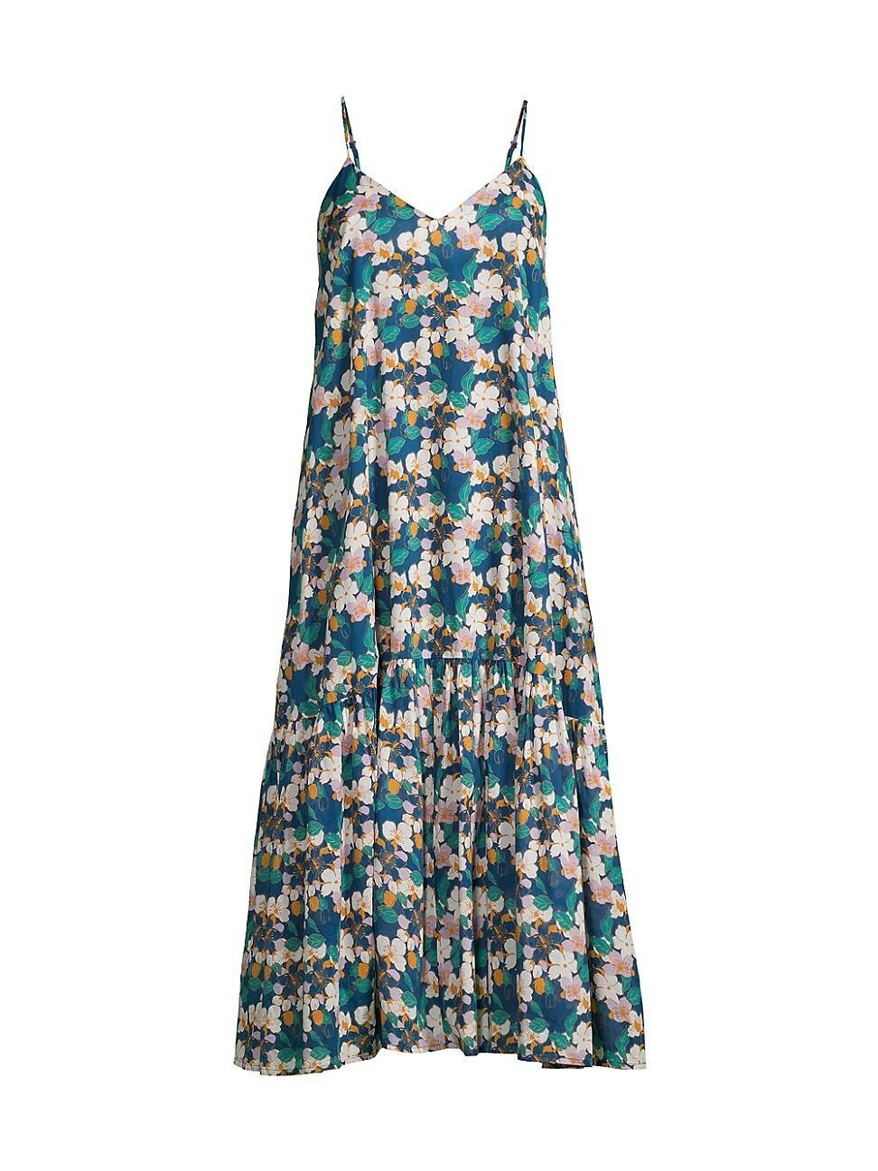 Womens Ari Cotton Midi-Dress Product Image