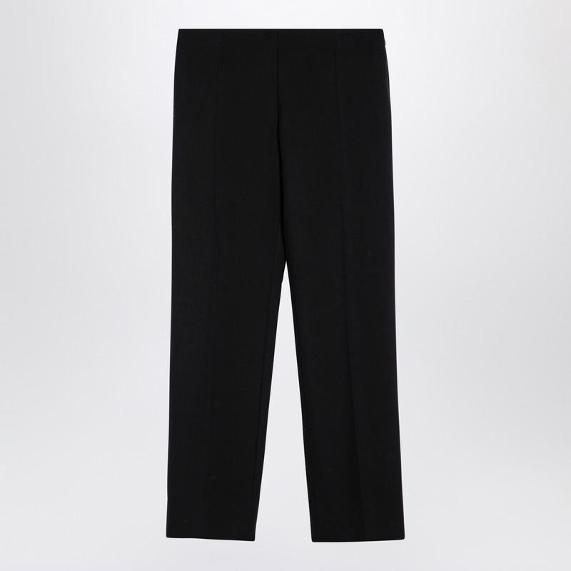 Etoile Cropped Wool Pants In Black Product Image