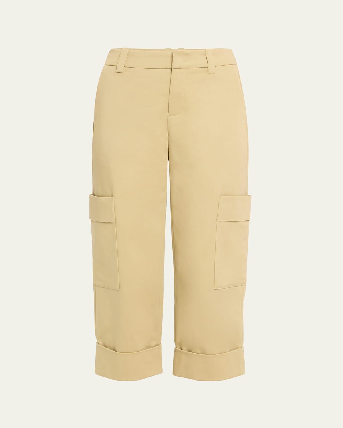 Utility Relaxed Crop Pants Product Image