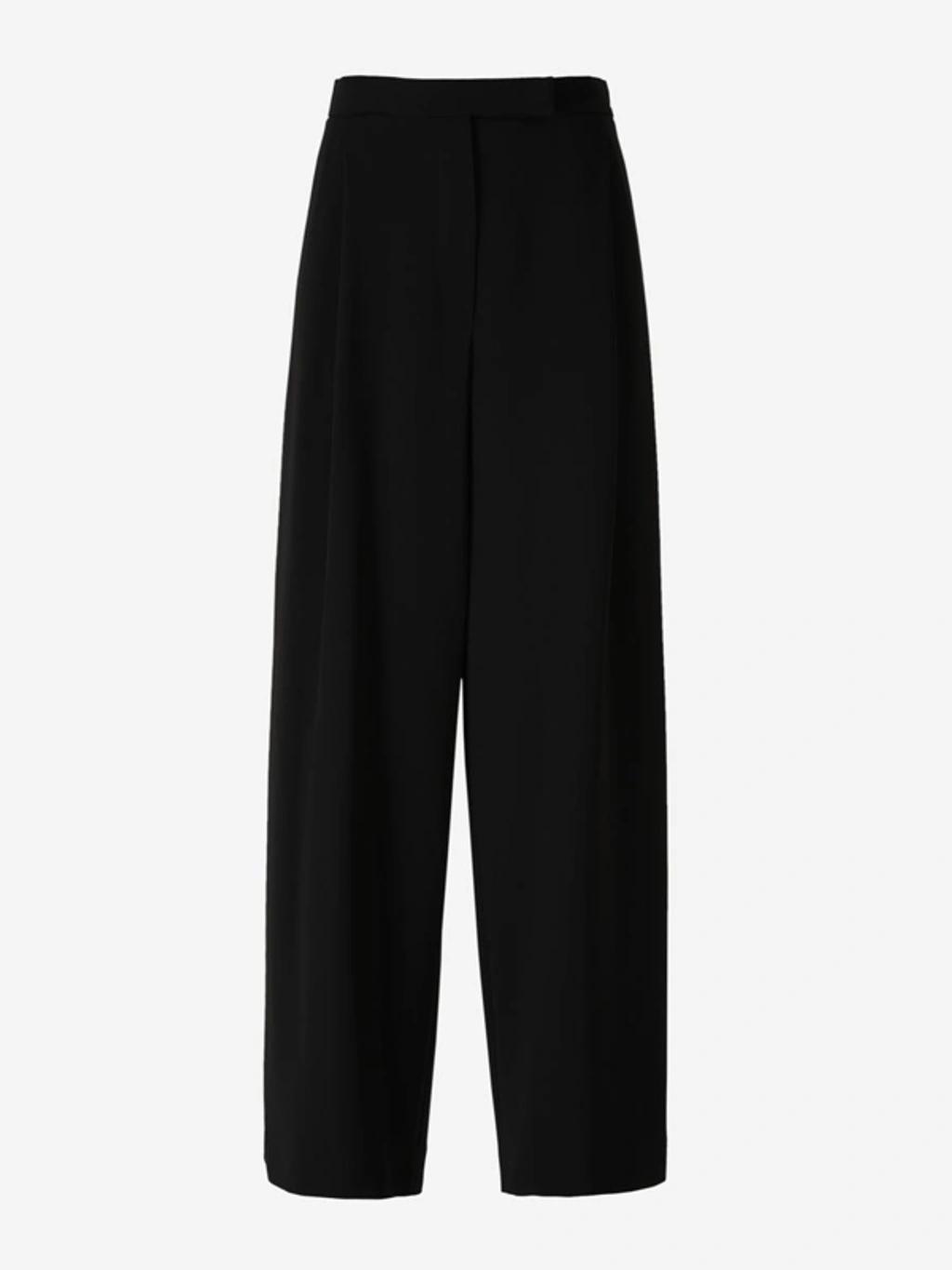 MAX MARA Crepe Pants In Black Product Image