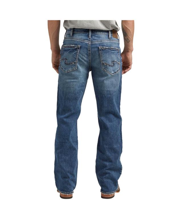 Silver Jeans Co. Mens Zac Relaxed Fit Straight Leg Jeans Product Image