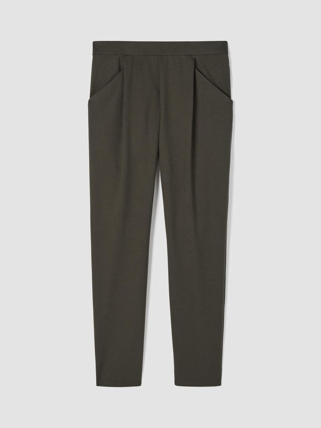 EILEEN FISHER Washable Flex Ponte Carrot Pantfemale Product Image