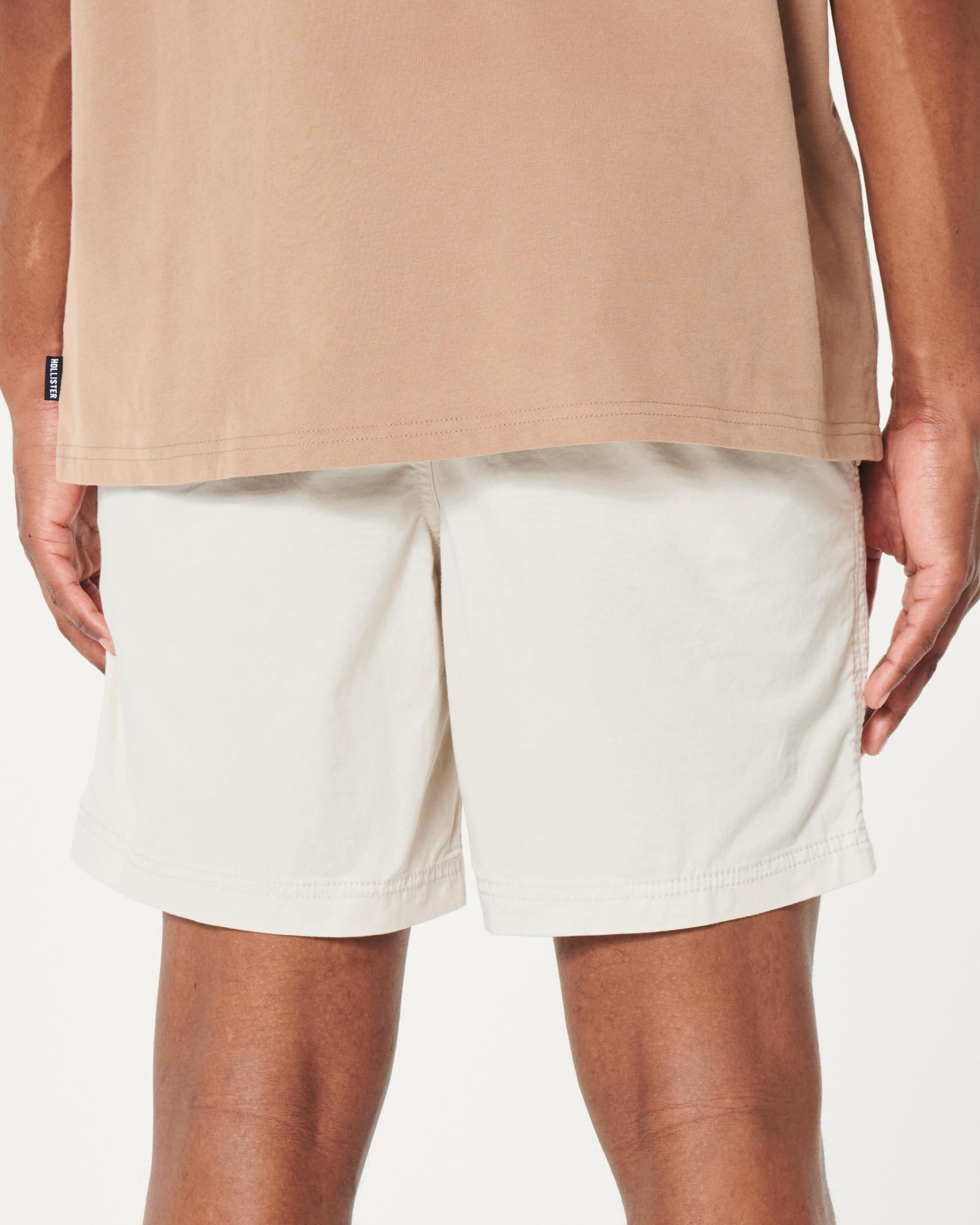 Twill Pull-On Shorts 7" Product Image