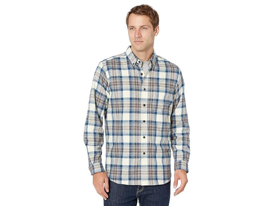 L.L.Bean Scotch Plaid Flannel Traditional Fit Shirt (Indigo Tartan) Men's Clothing Product Image