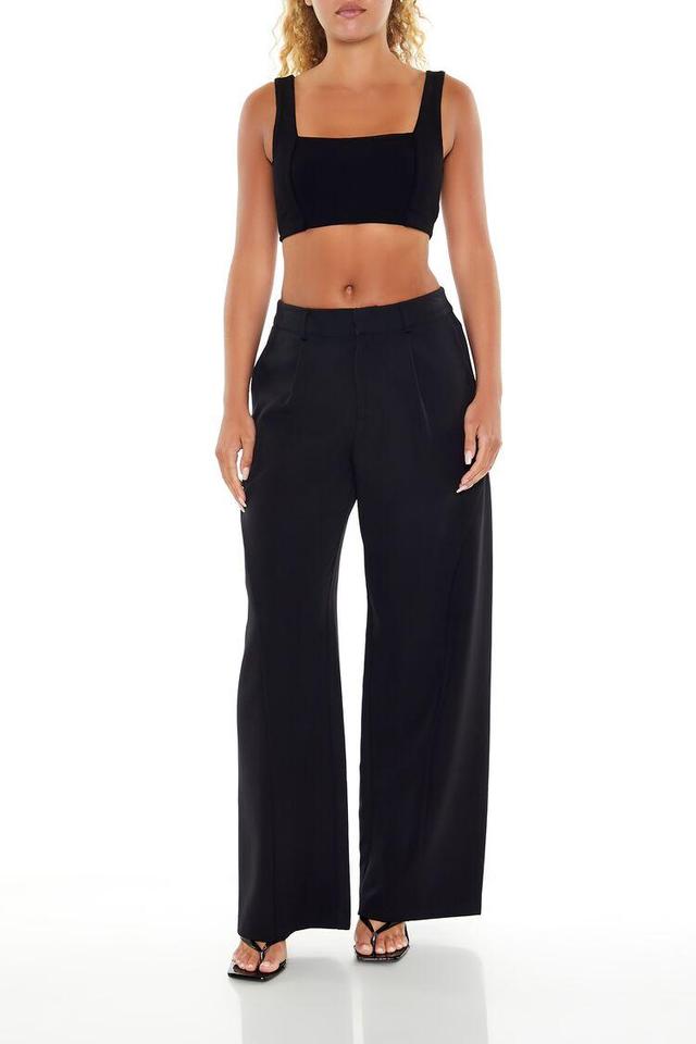 Wide-Leg Trouser Pants | Forever 21 Product Image