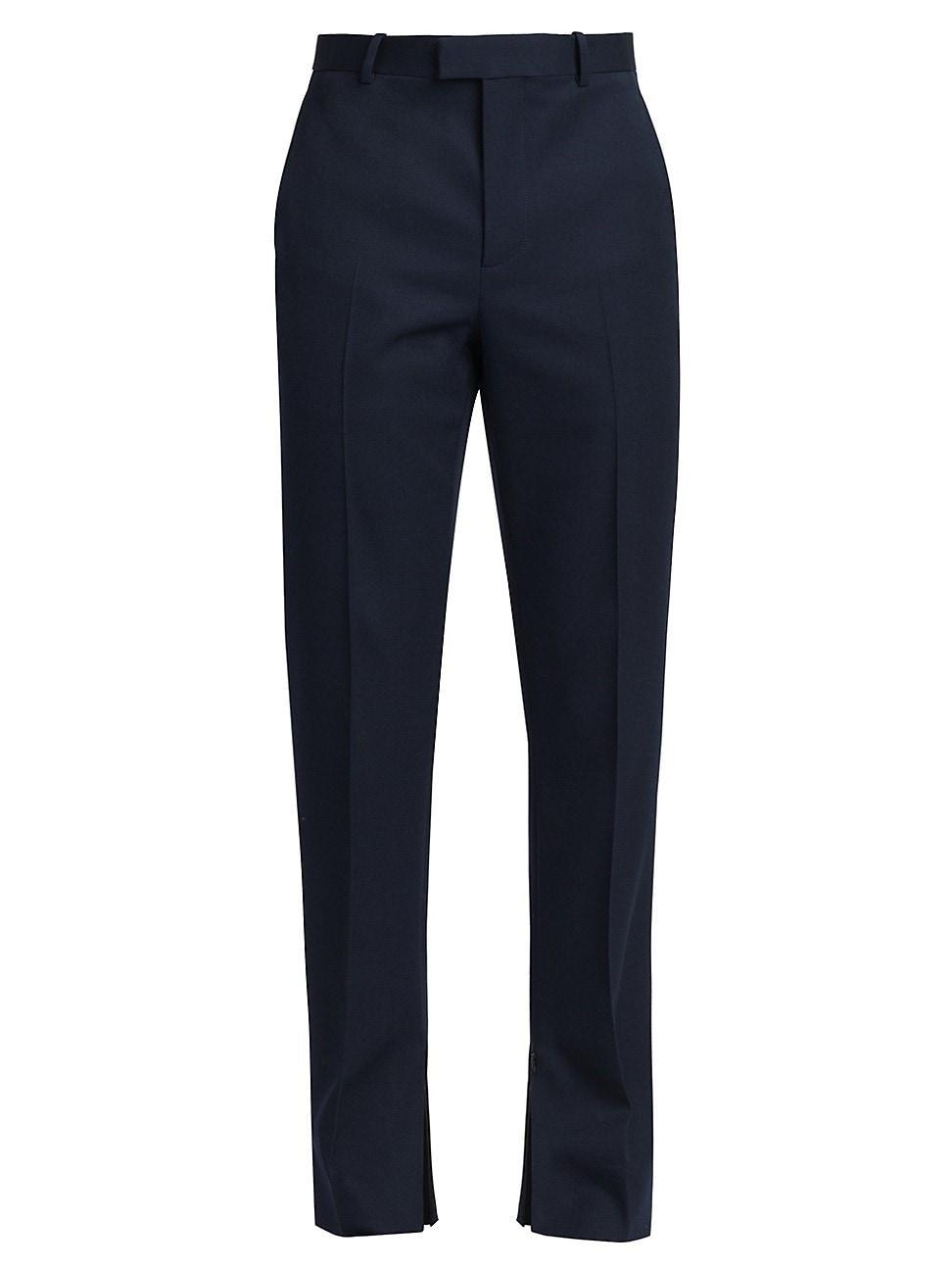 Mens Wool-Blend Dress Pants Product Image