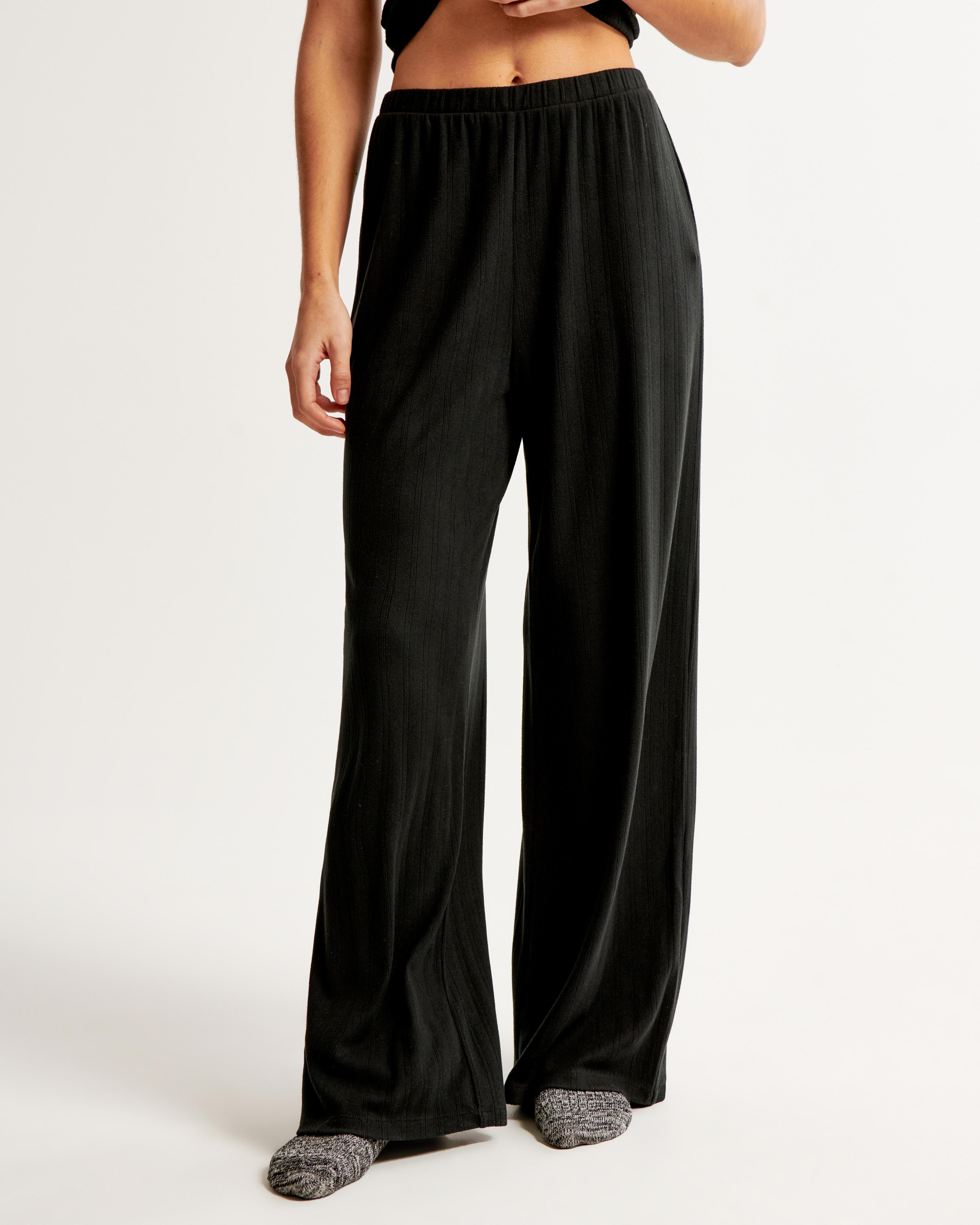 Pointelle Wide Leg Pant Product Image