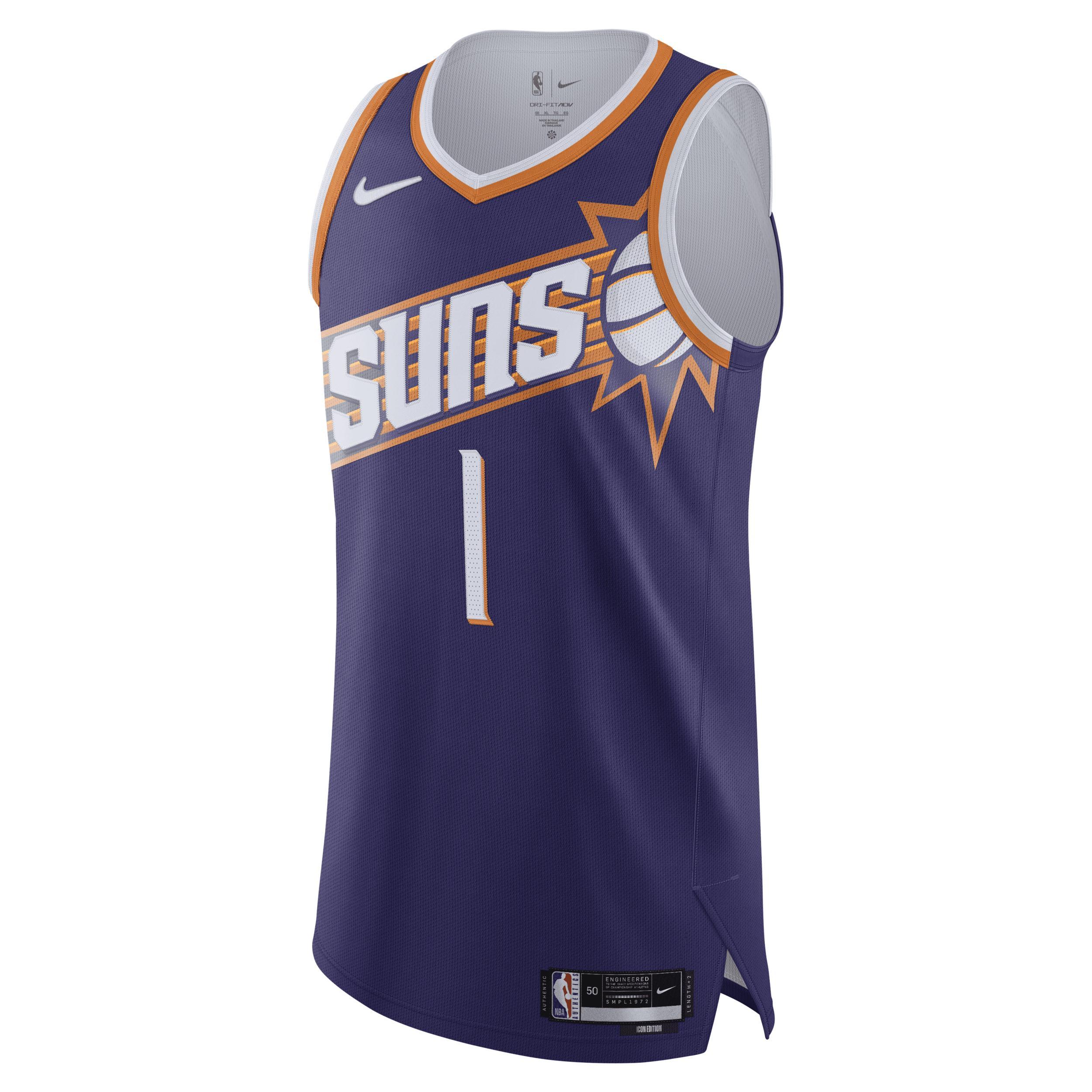 Mens Nike Devin Booker Purple Phoenix Suns Authentic Jersey - Association Edition - Purple Product Image