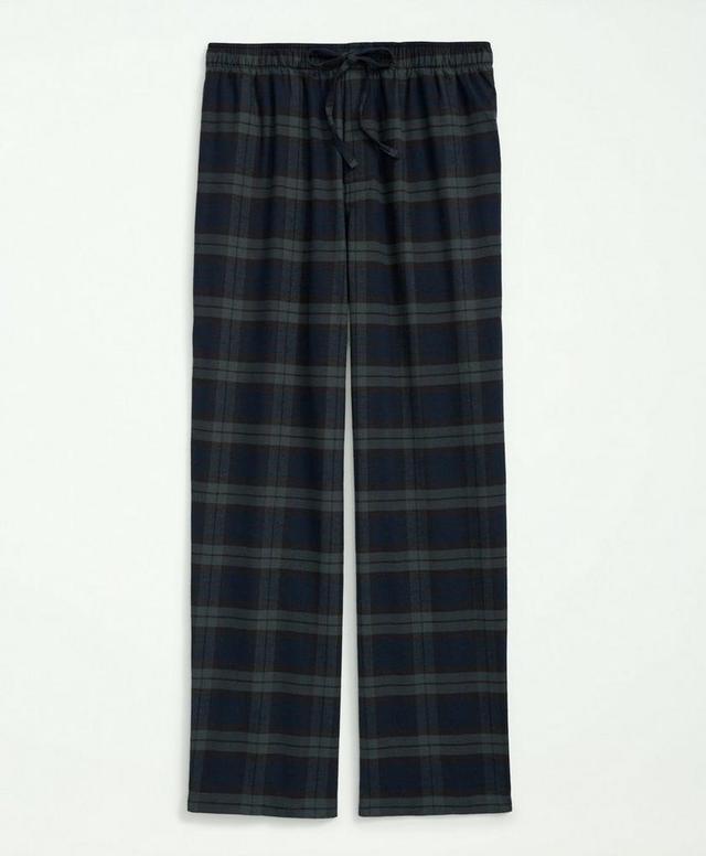 Cotton Flannel Tartan Lounge Pants Product Image