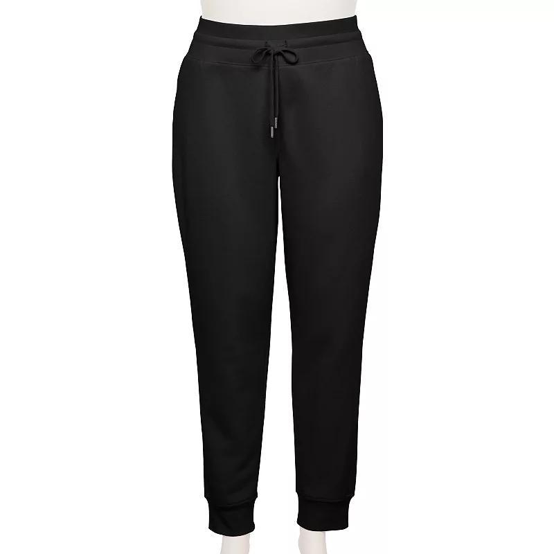 Plus Size Tek Gear Ultrasoft Fleece Jogger Pants, Womens Natural Product Image