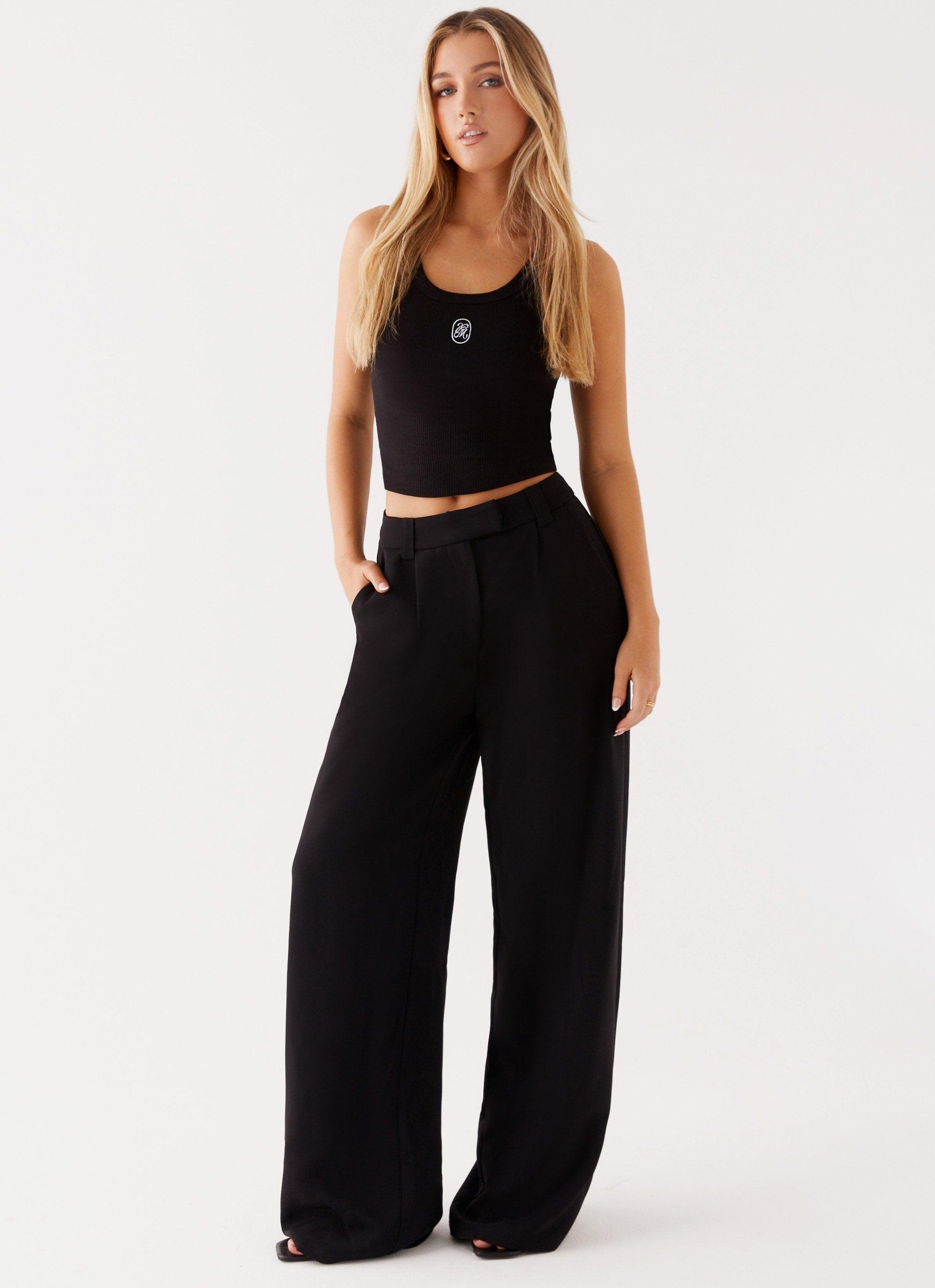 Midnight City Suit Pants - Black Product Image