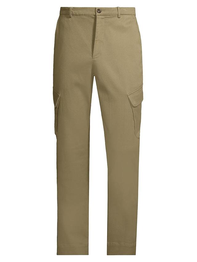 ATM Anthony Thomas Melillo Slim Fit Washed Cotton Twill Cargo Pants Product Image