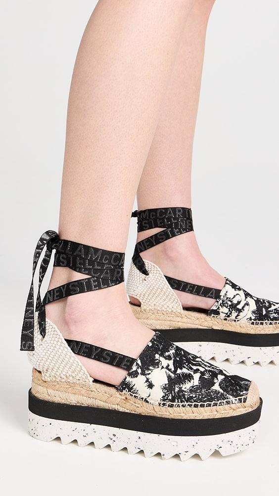 Stella McCartney Gaia Embr Mushroom Espadrilles | Shopbop Product Image