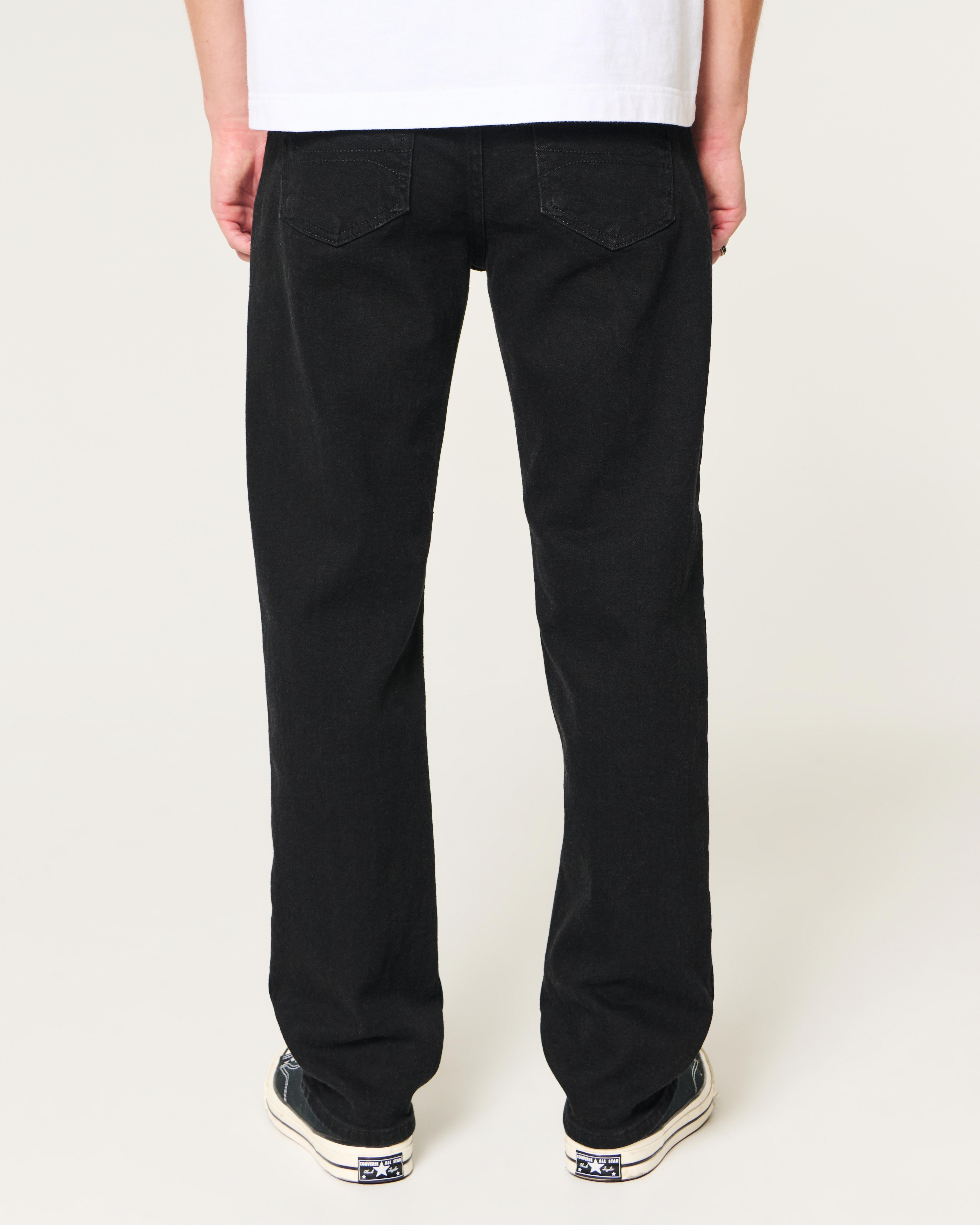 Black Loose Jeans Product Image