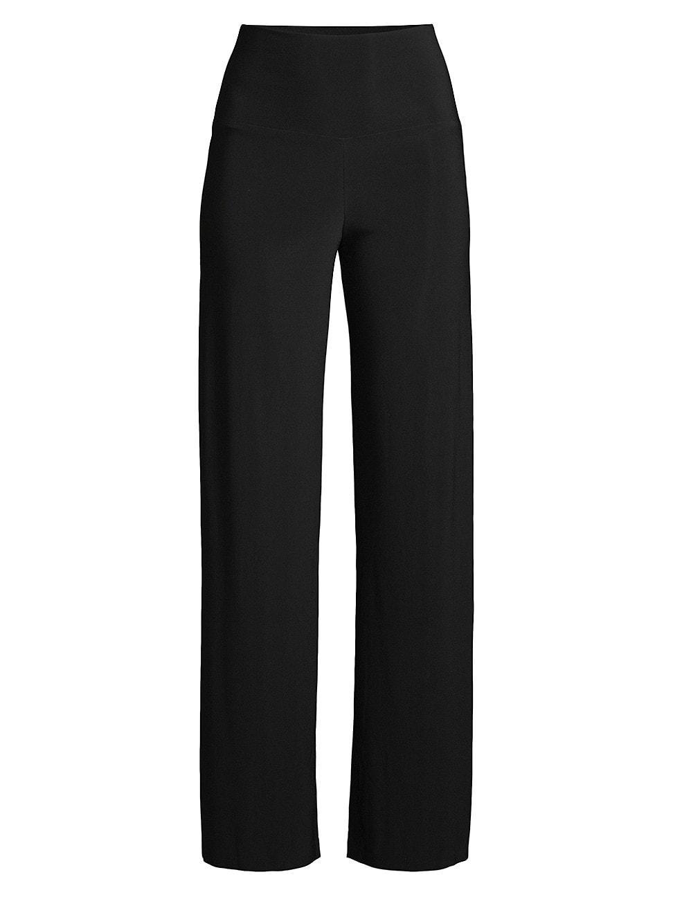 Womens High-Rise Straight-Leg Pants Product Image