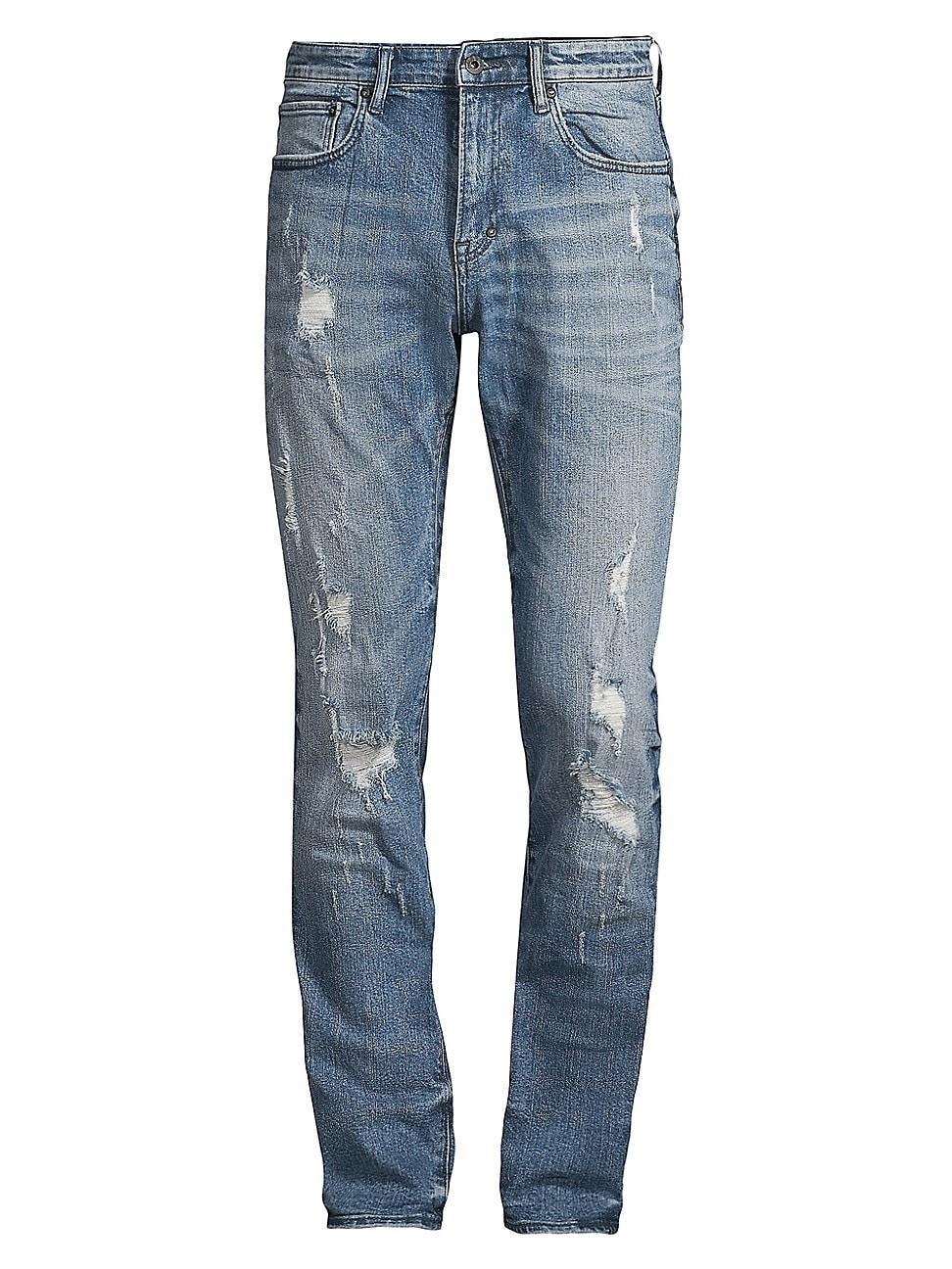 PRPS Le Sabre Ripped Slim Fit Jeans Product Image