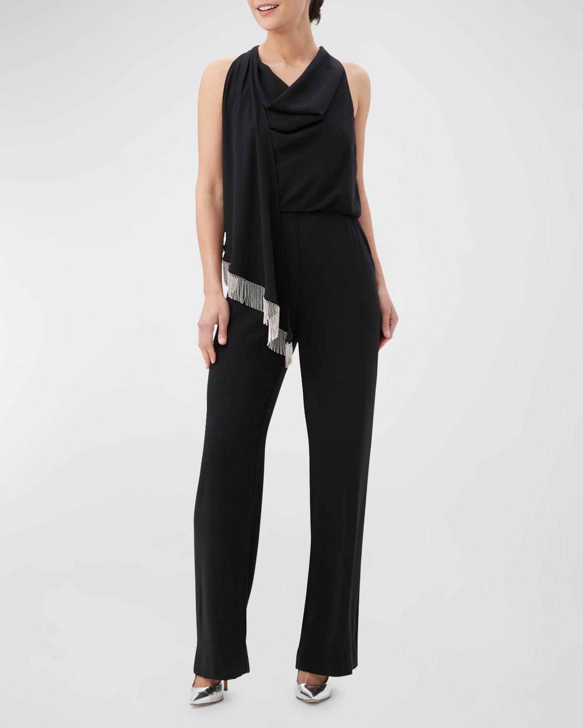 Womens Momo Fringe Jumpsuit Product Image