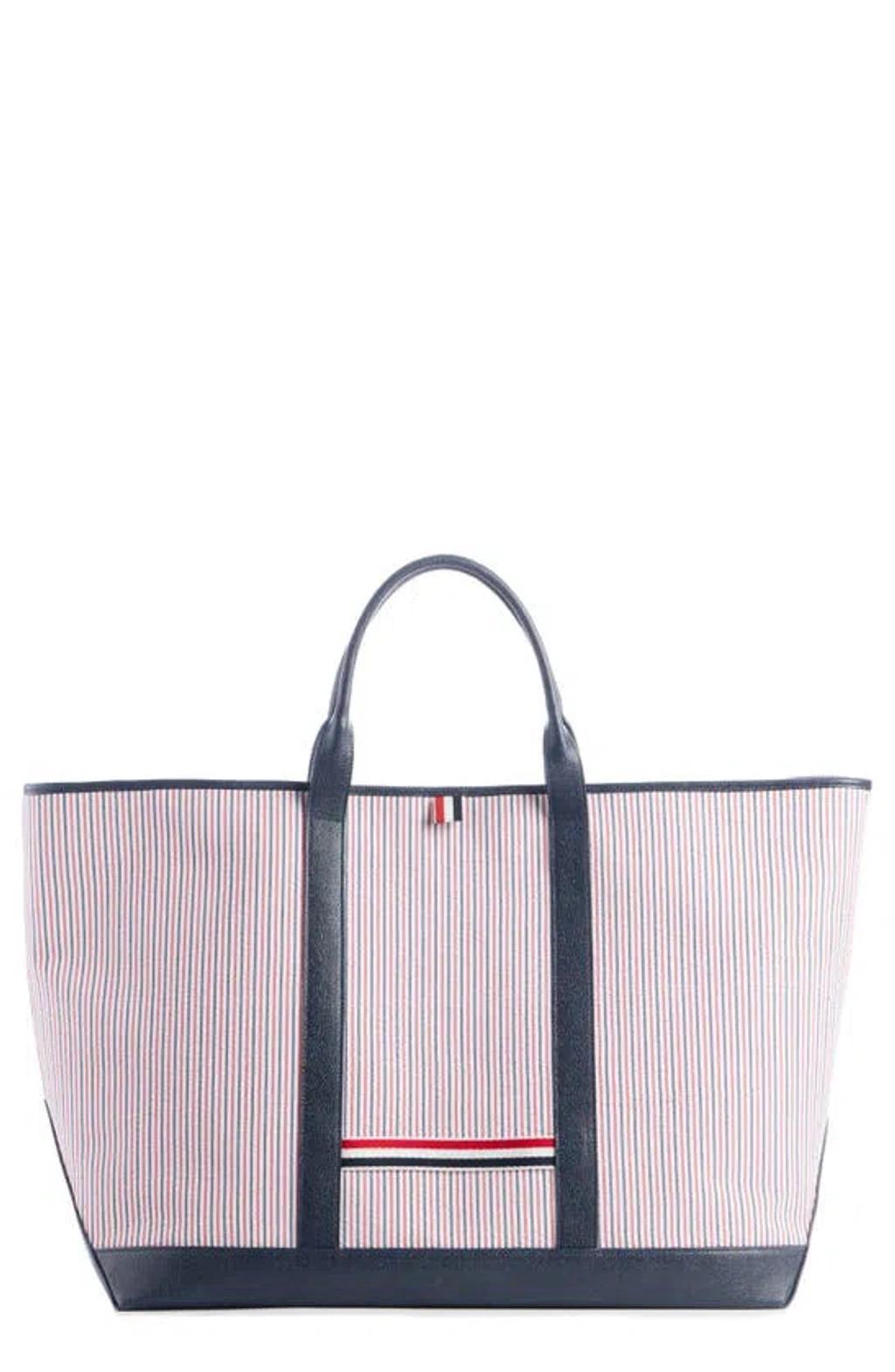 Multicolor Oversized Tool Tote In 960 Rwbwht Product Image