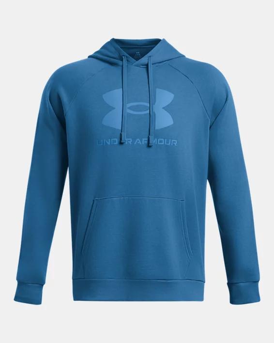 Men's UA Rival Fleece Logo Hoodie Product Image