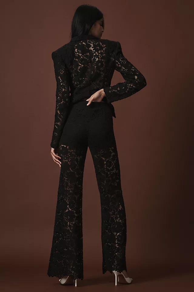 SANS FAFF London Lace Flared Pants Product Image