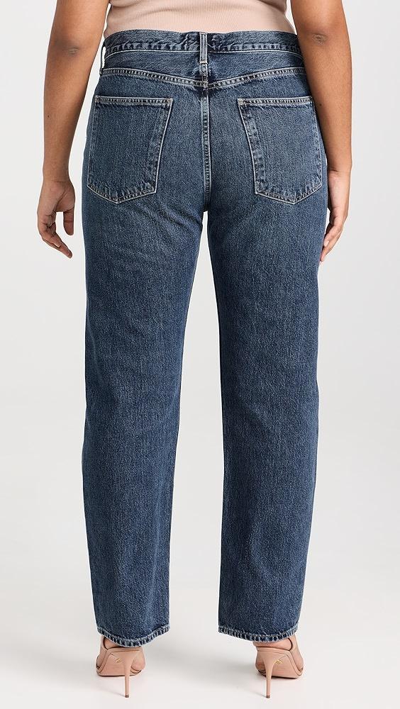 AGOLDE 90s Pinch Waist High Rise Straight Jeans | Shopbop Product Image