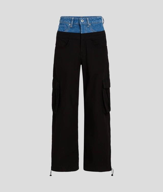 KLJ DENIM WAIST CARGO PANTS Product Image