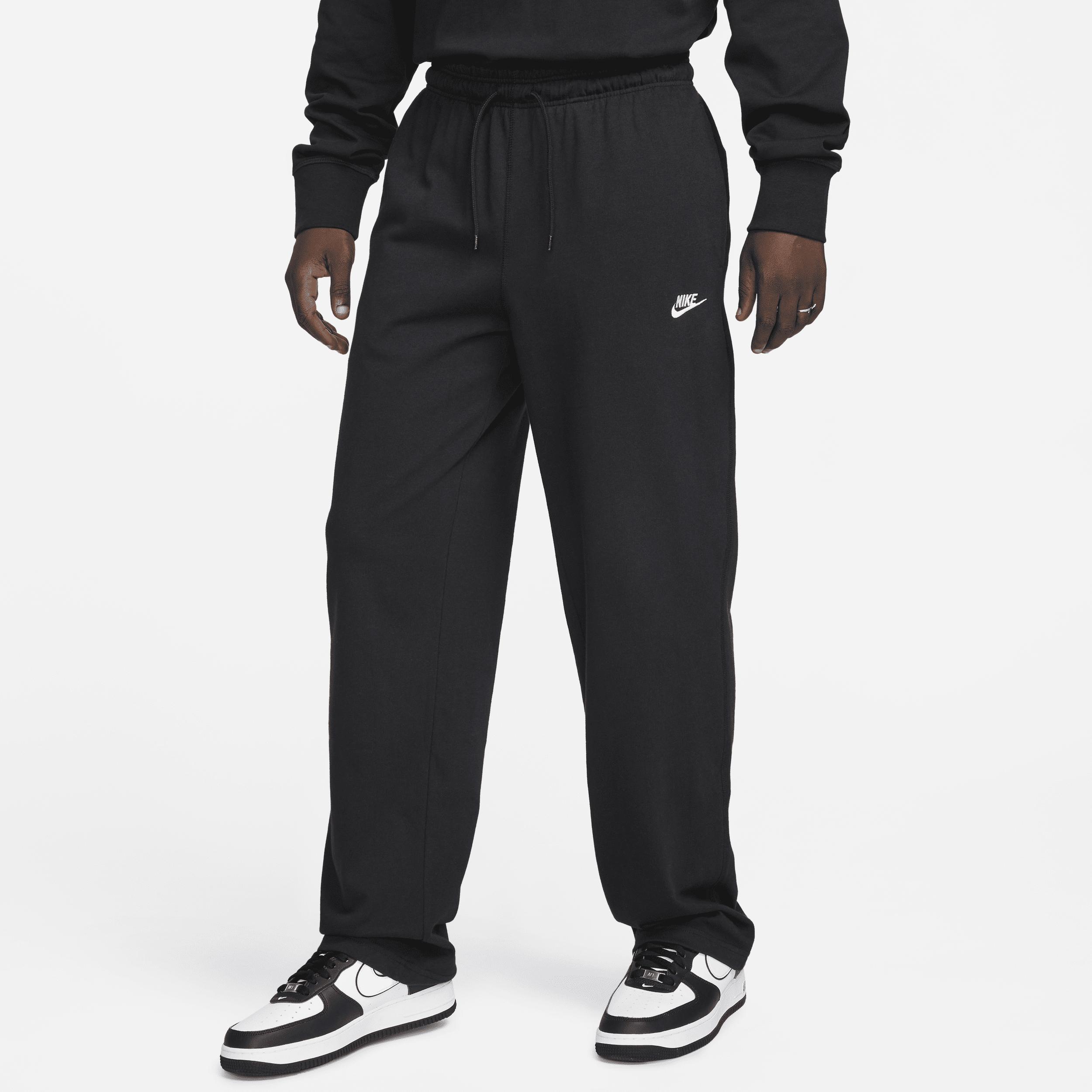 Mens Nike Sportswear Club Knit Open-Hem Pants Product Image