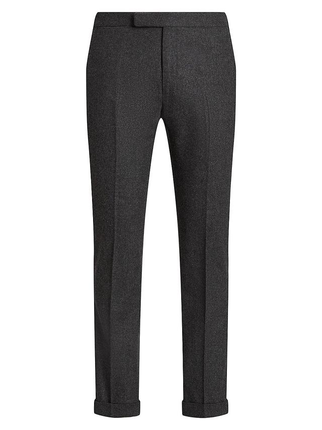 Mens Wool Crease-Front Pants Product Image