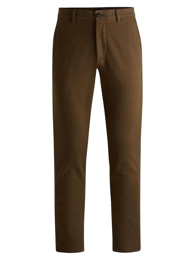 Mens Slim-Fit Trousers Product Image