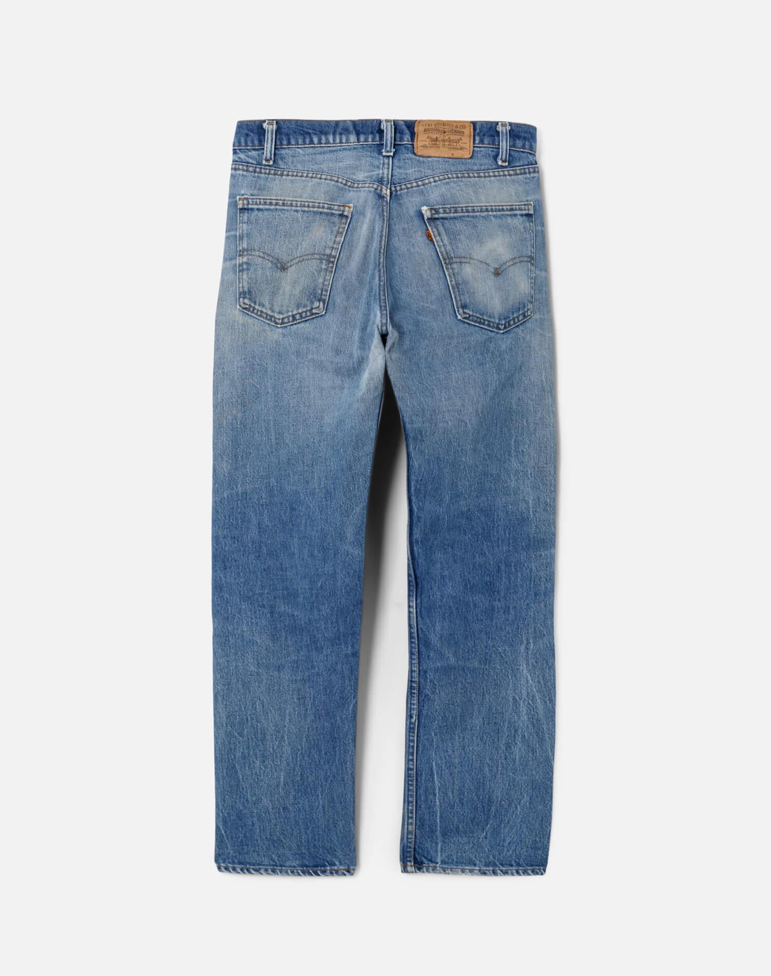 70s Orange Tab Levi's 505 -# 6 Female Product Image