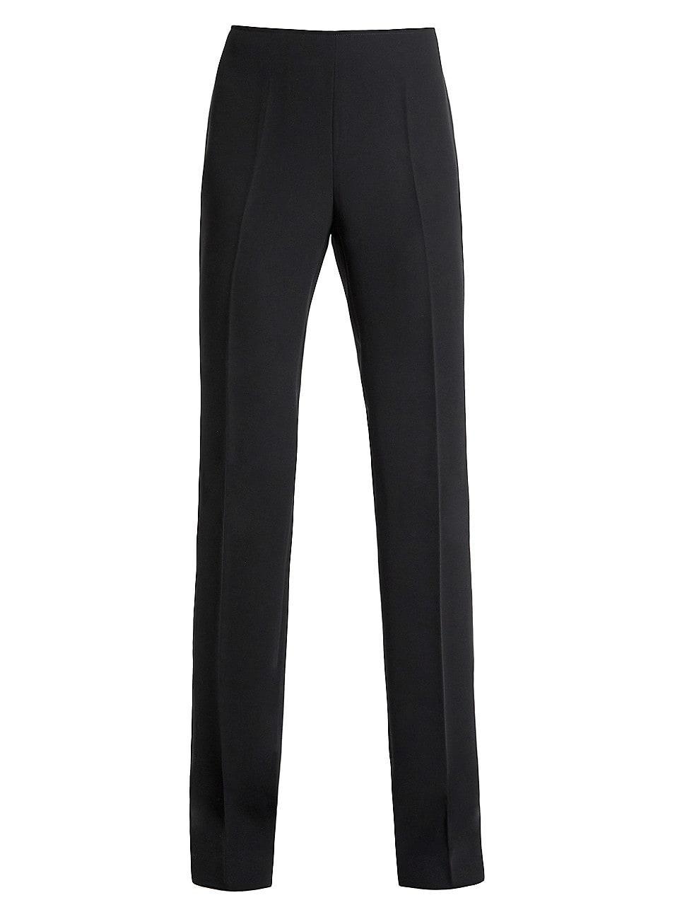 Womens Lia Pleated Straight-Leg Trousers Product Image