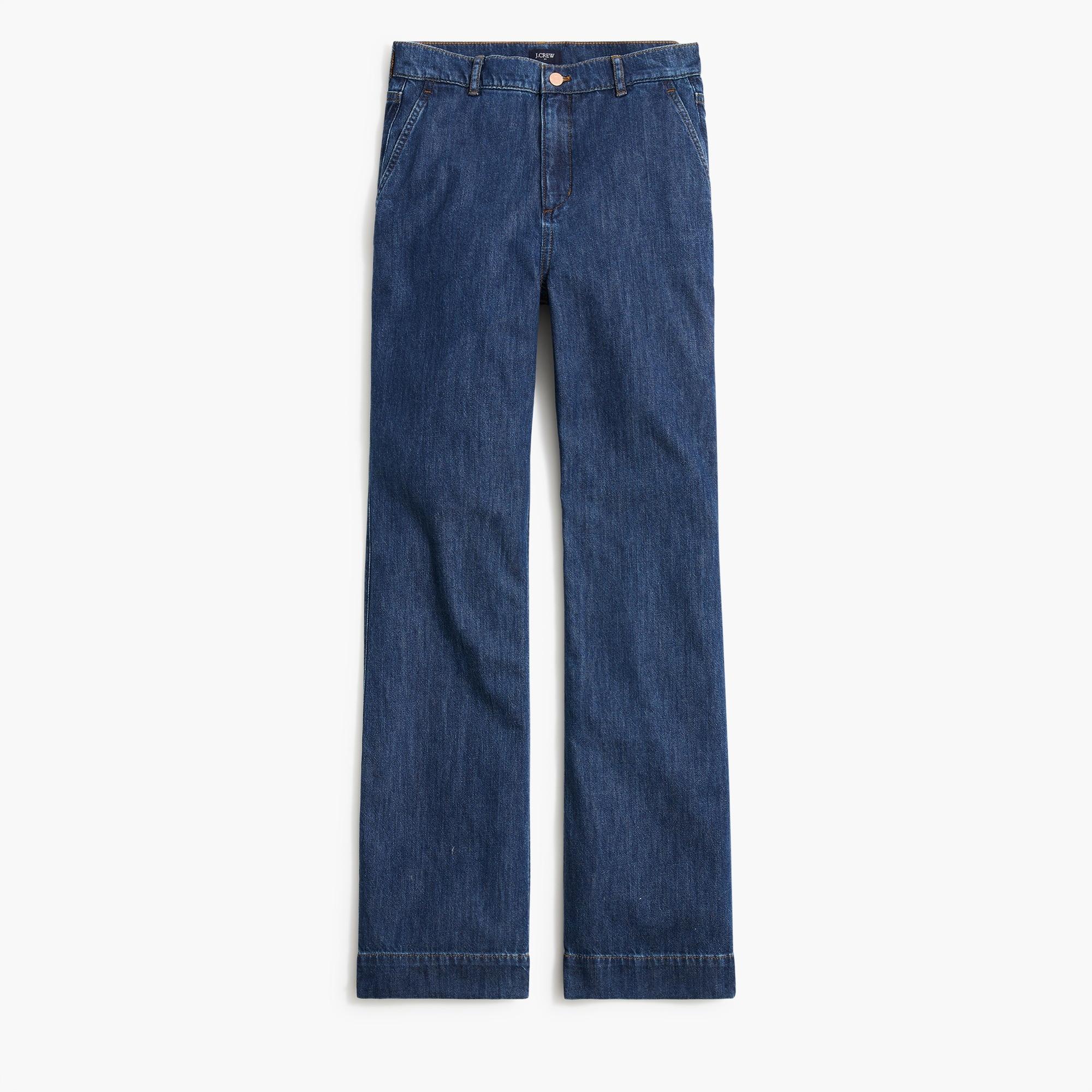 Denim trouser pant Product Image